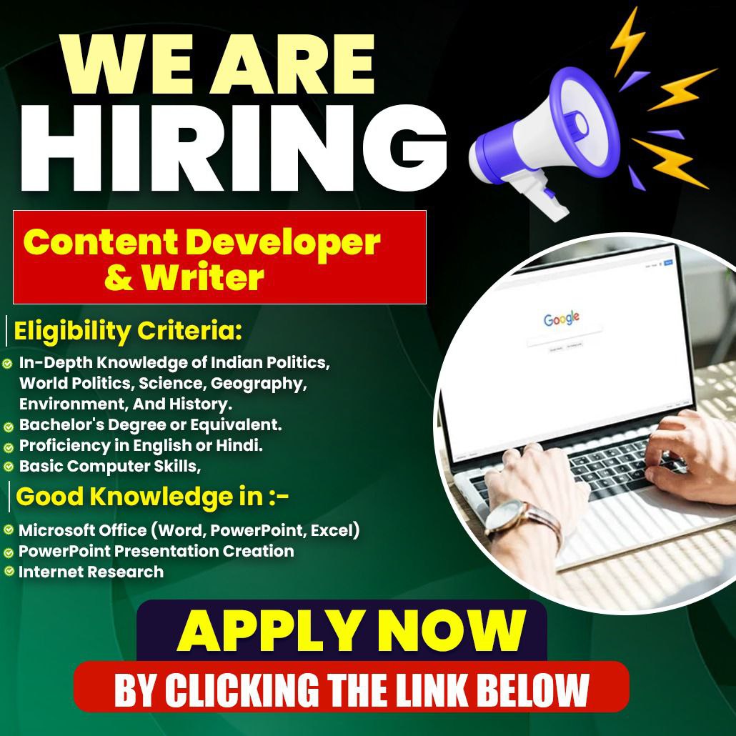 Content Developer & Writer