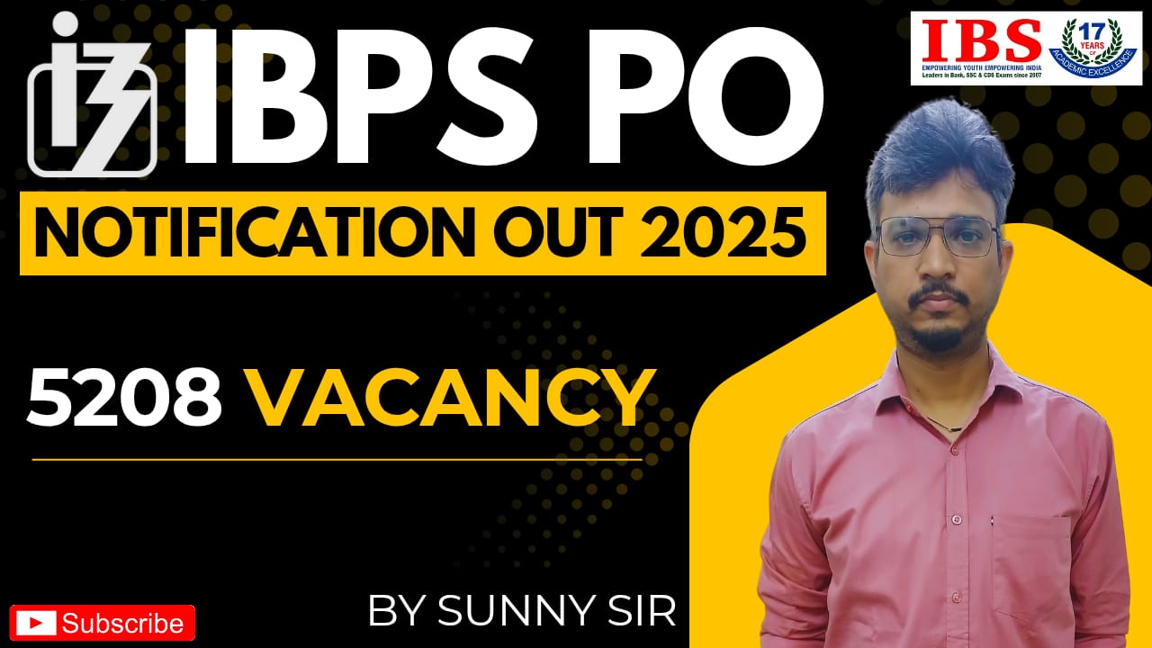 IBPS PO Notification 2025-26
