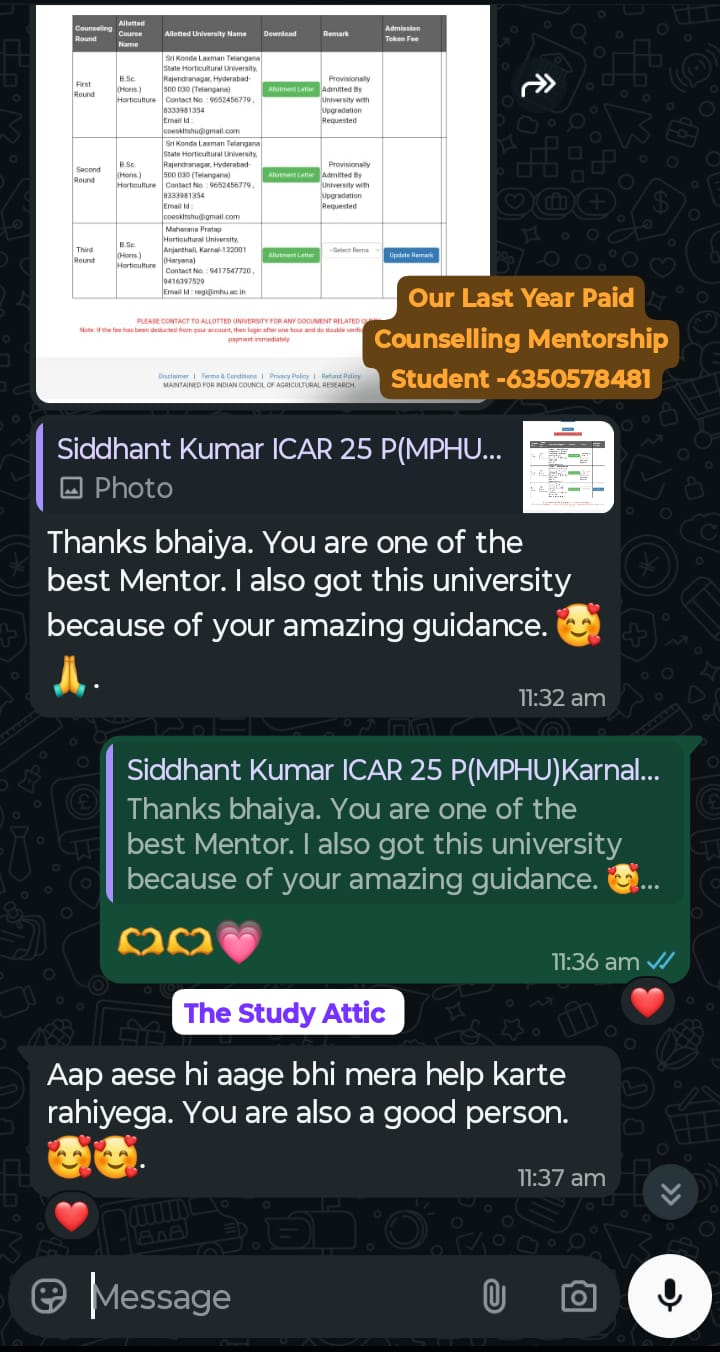 🎯 Admission in B.Sc Horticulture