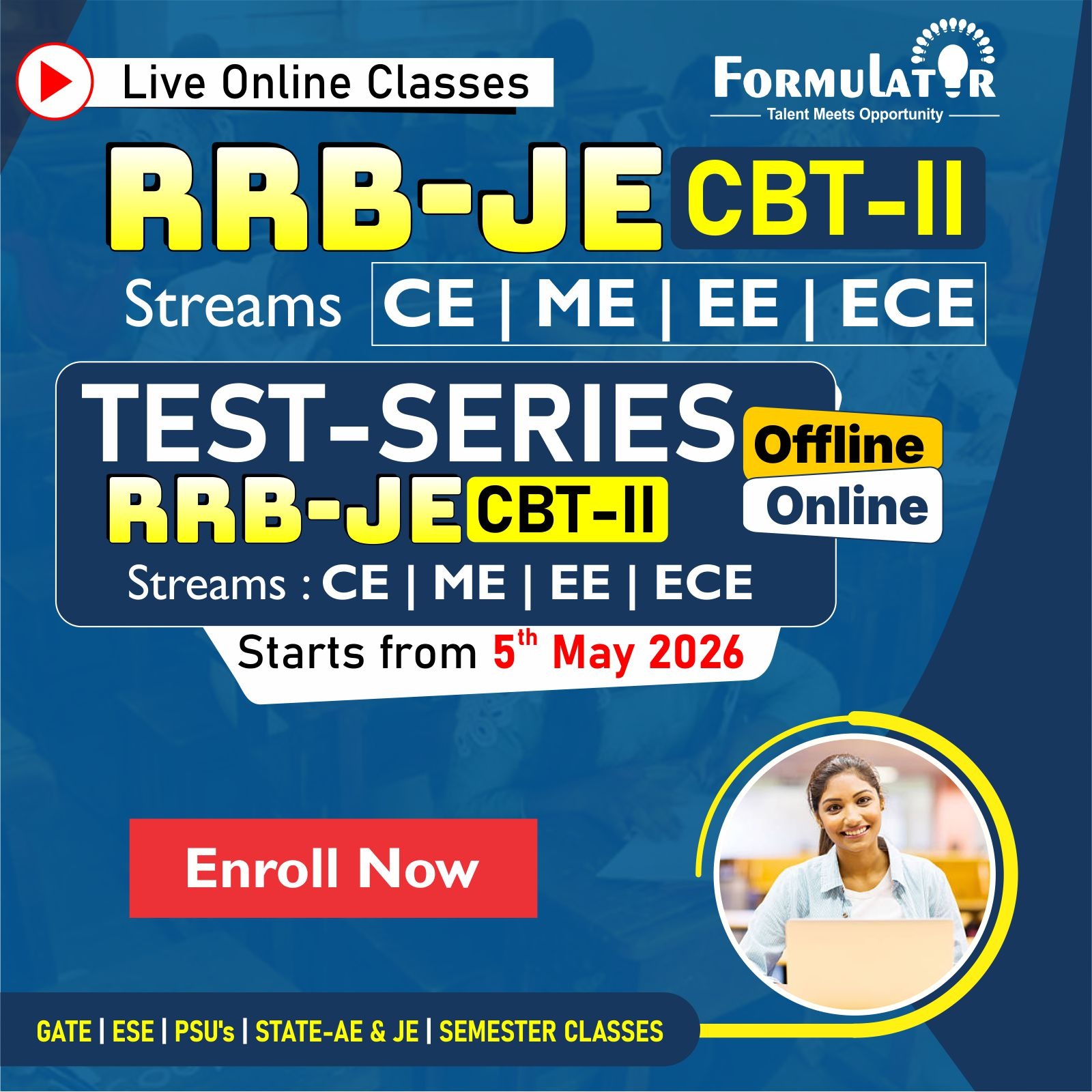 RRB JE Test-Series