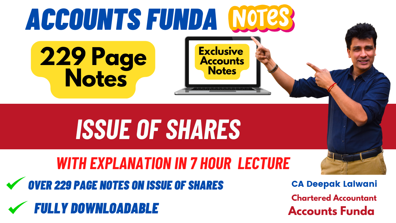 Issue of Shares  229 Slides by Accounts Funda