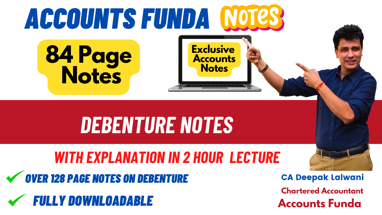 Issue of Debenture 84 Slides by Accounts Funda