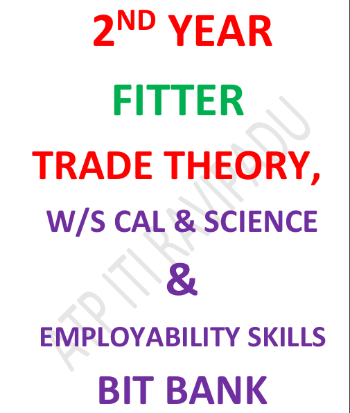 2ND YEAR FITTER [ trade theory ] BIT BANK