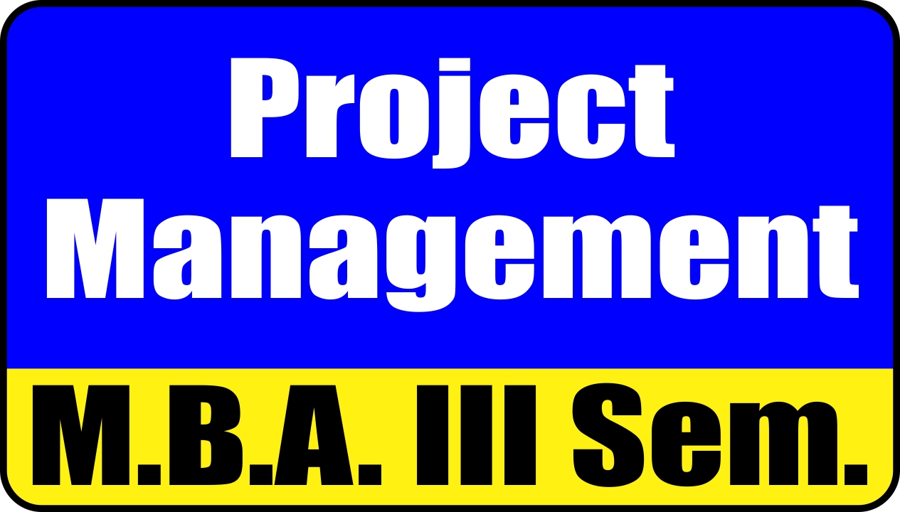 MBA-III Project Management-PART-1