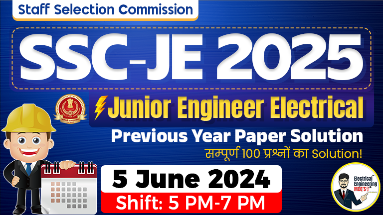 SSC JE 5 June 2024 PYQ with Solution