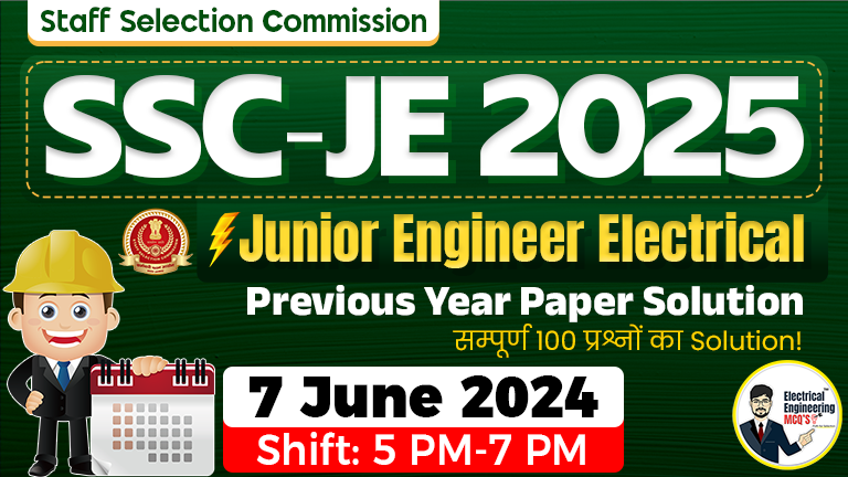 SSC JE 7 June 2024 PYQ with Solution