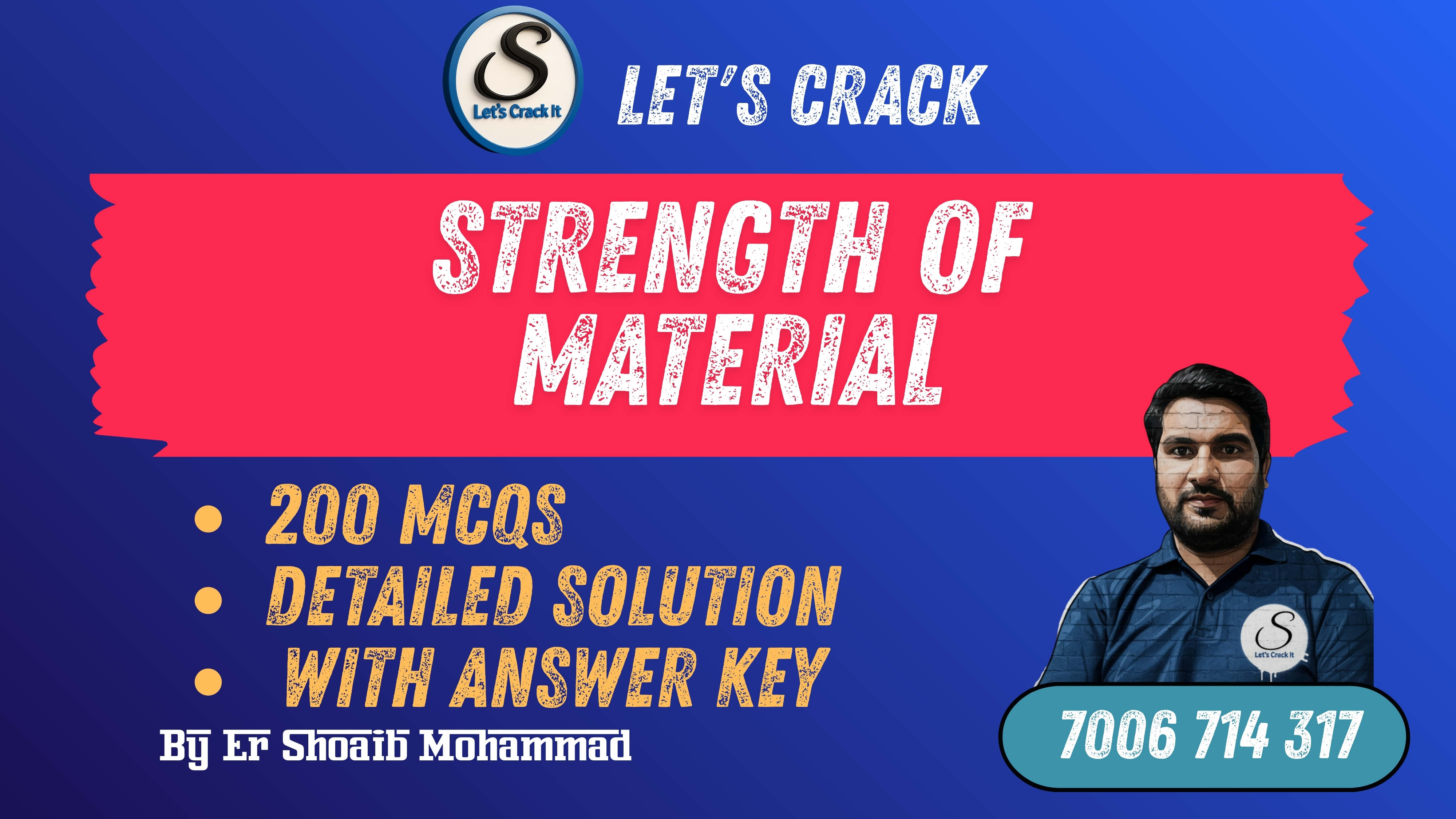 Question Bank on Strength of Materials
