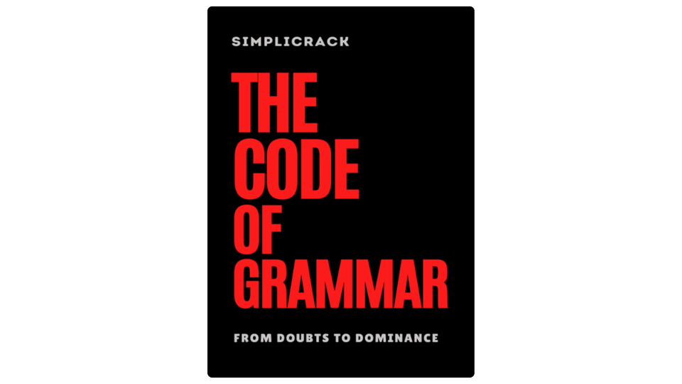THE CODE OF GRAMMAR by SIMPLICRACK