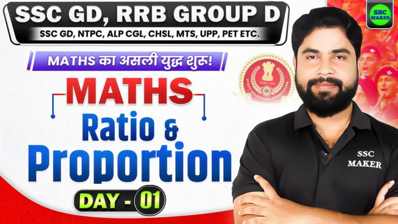 Maths Ratio and Proportion Class - 01