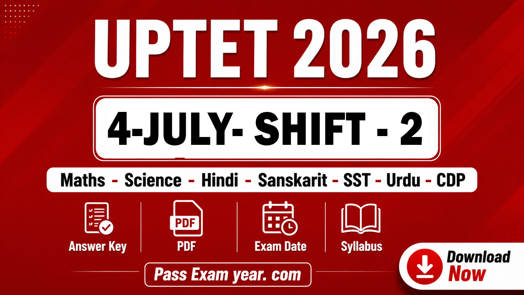 UPTET-Question-Paper-II-Maths-SST-Held-on-4-July-2026 (Shift - 2) -UPTET-exam
