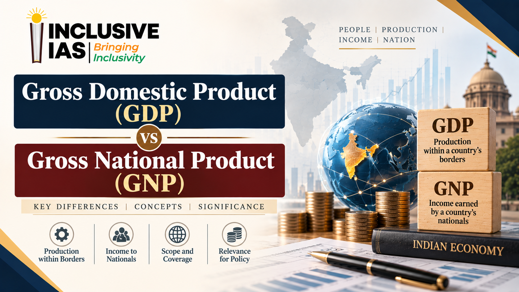 Gross Domestic Product (GDP ) vs Gross National Product (GNP)