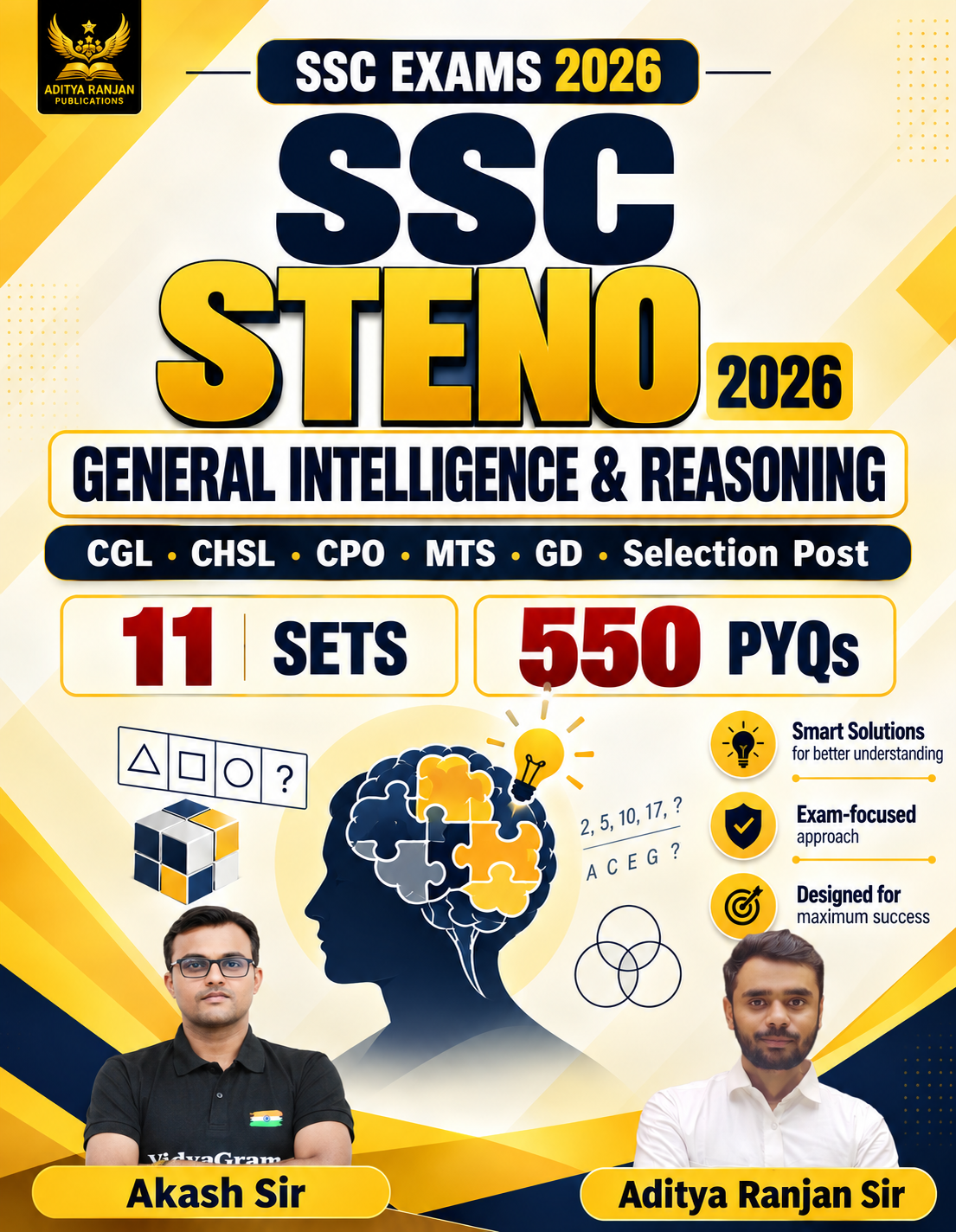 SSC STENO 2026 REASONING 550 PYQS'S EBOOK 