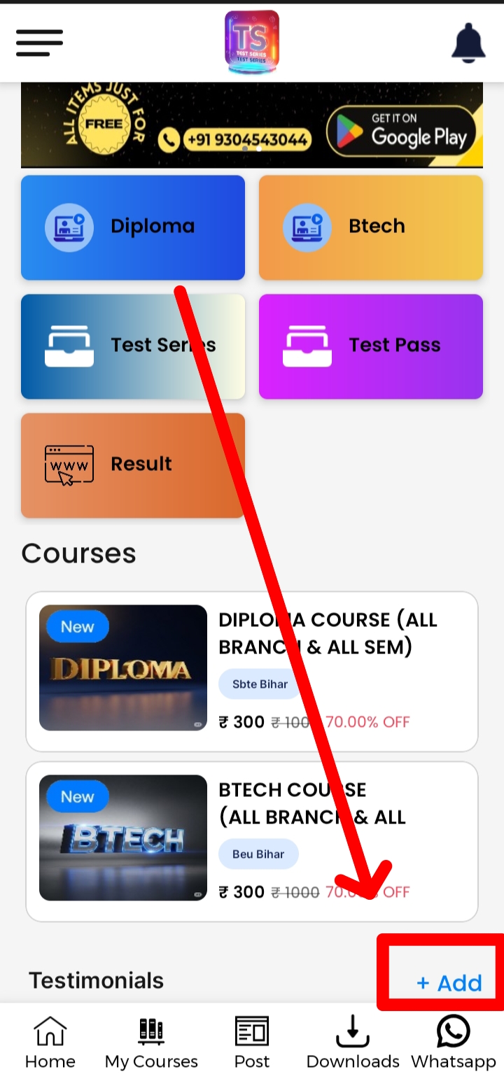 Regarding Testimonials