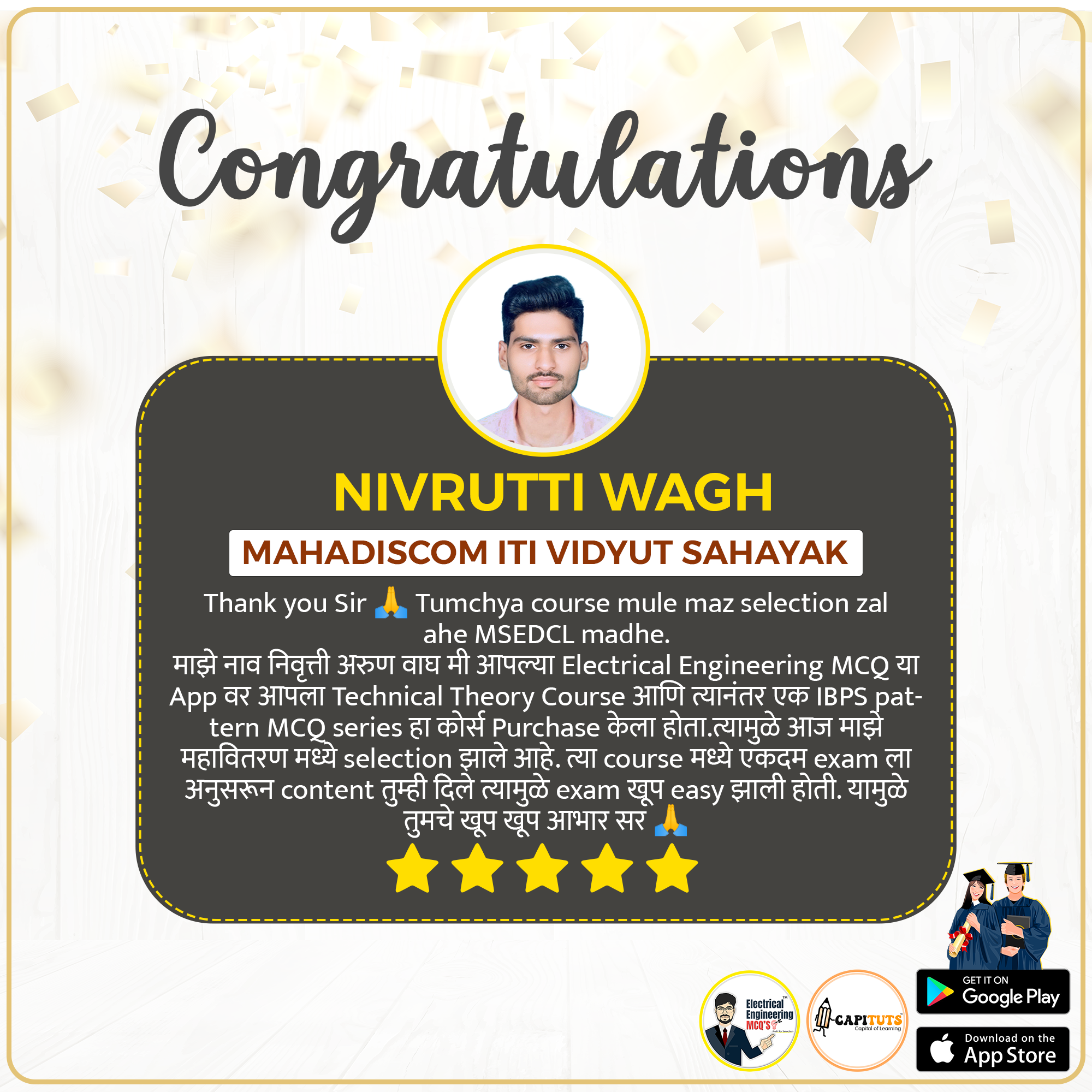 Congratulations 🏆