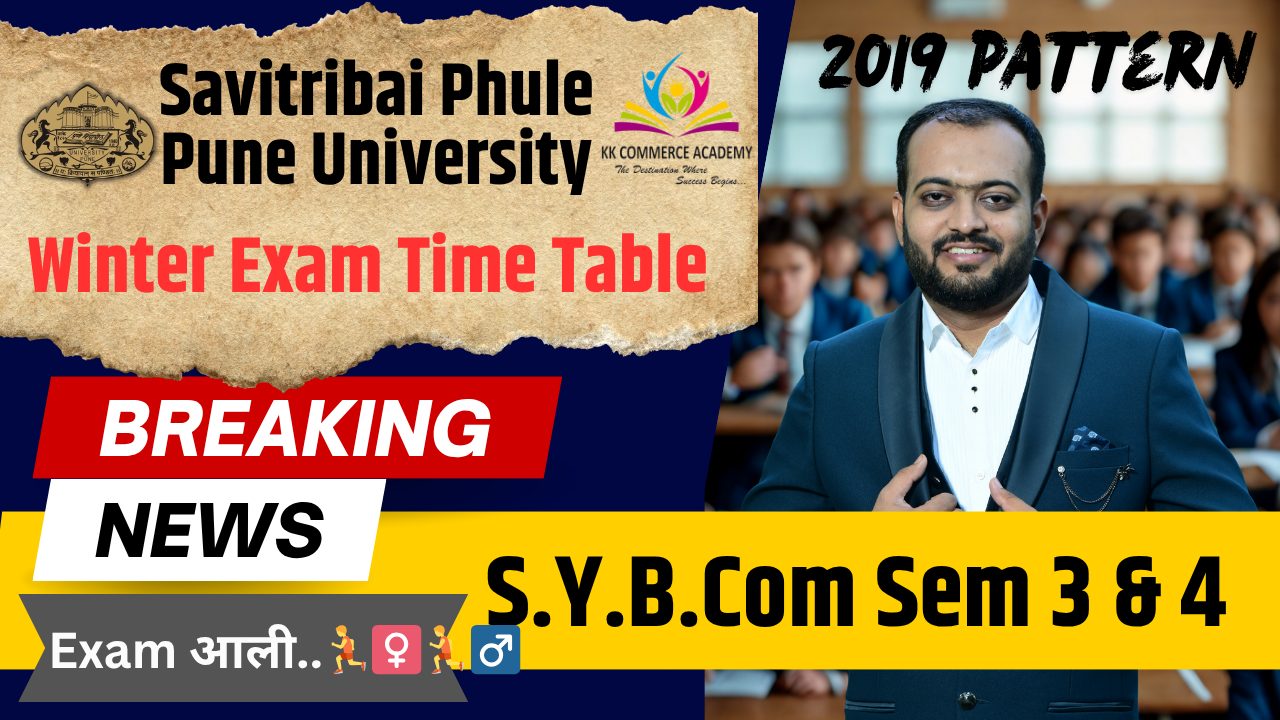 SYBCom Exam Time Table