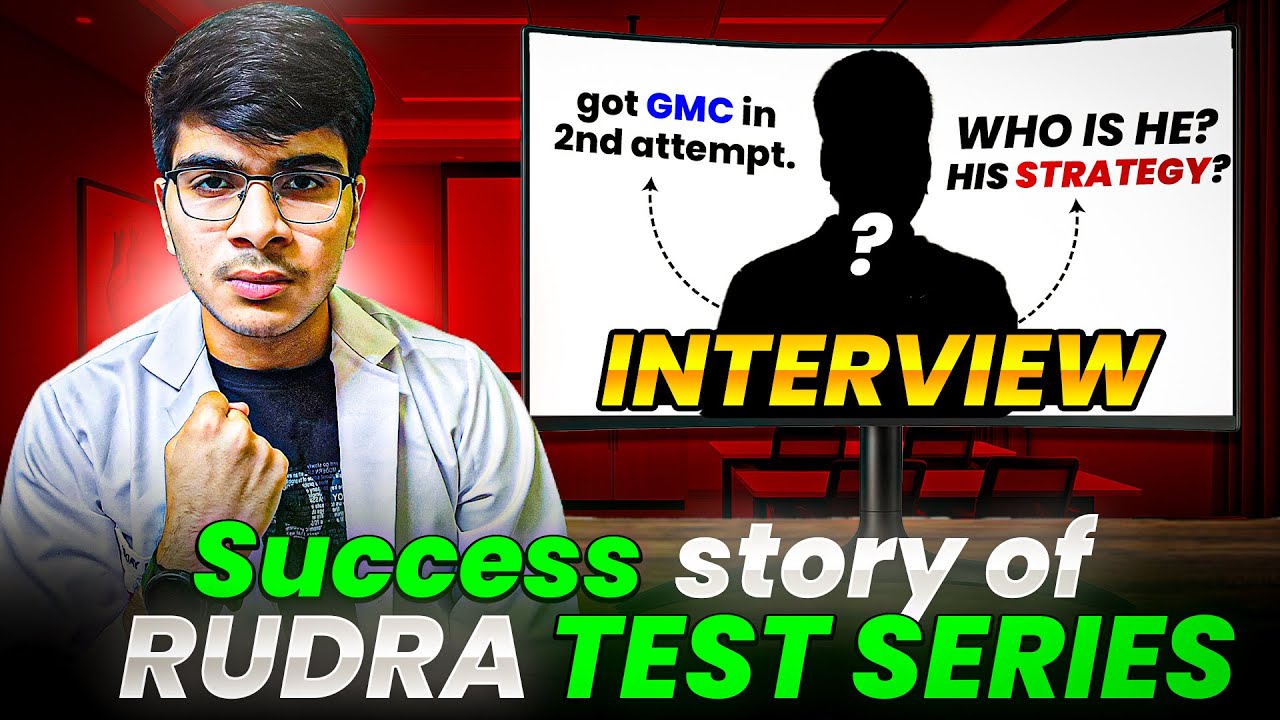 How Bhavik Cracked NEET 2025 & Got into a Govt Medical College with Rudra NEET Test Series