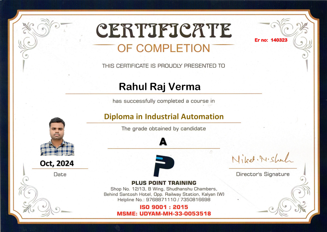 Certificate Sample