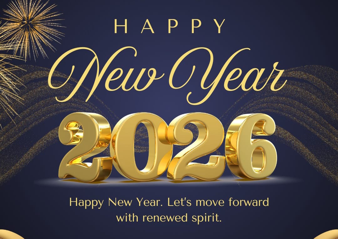 🎉 Wishing You a Very Happy New Year 2026! 🎉