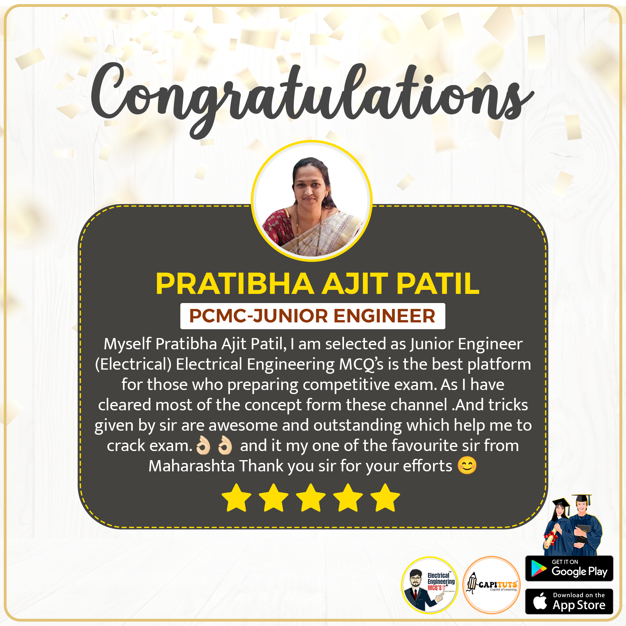 Congratulations Pratibha ЁЯТР