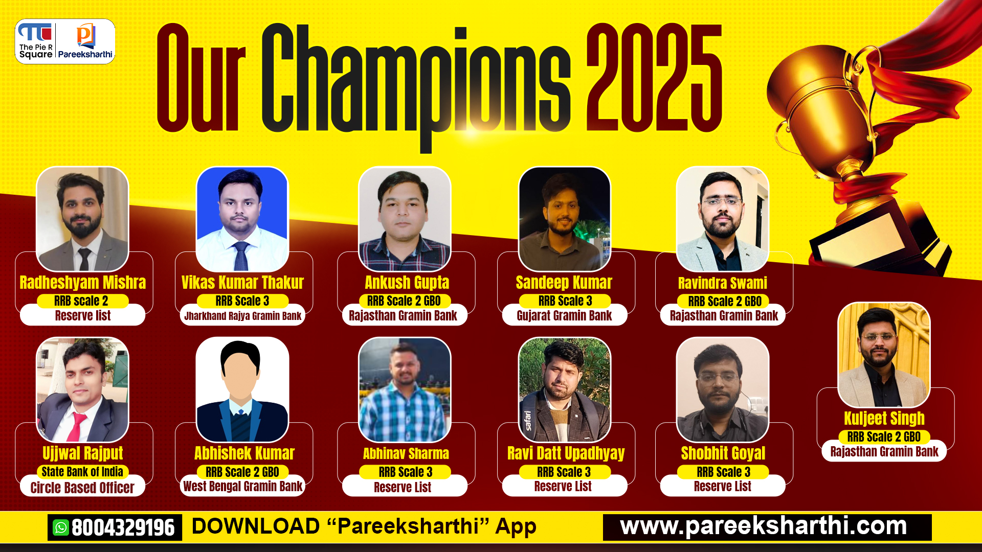 Pareeksharthi Champions! 🎉