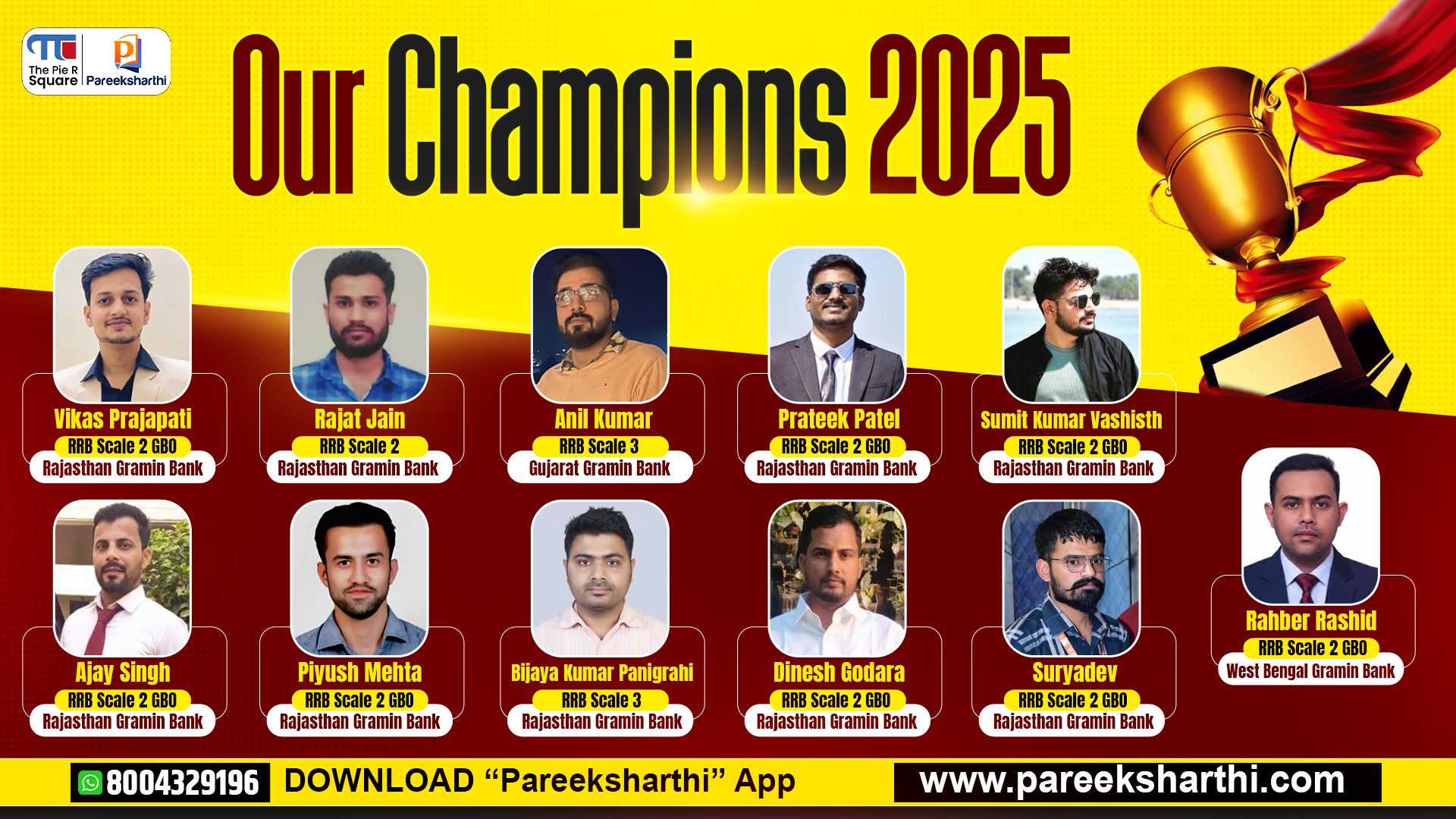 Pareeksharthi Champions! 🎉