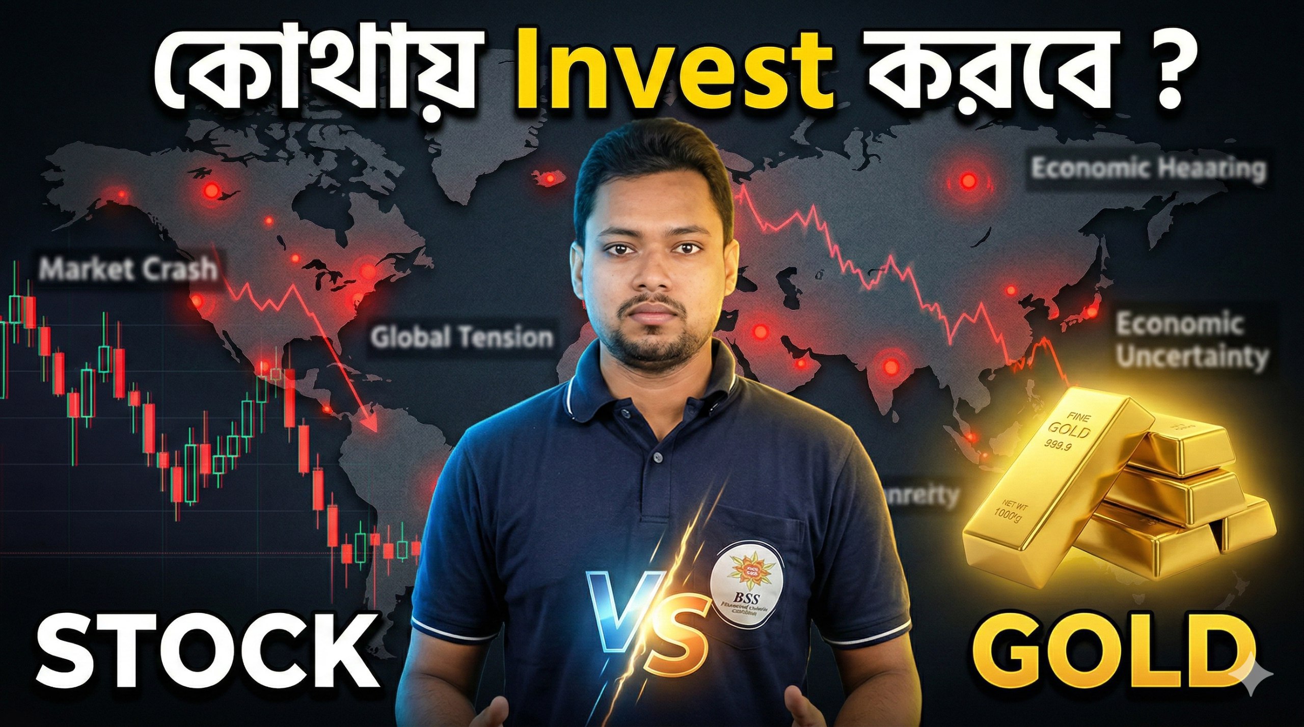 কোথায় INVEST করবে ? STOCK নাকি GOLD এ ?