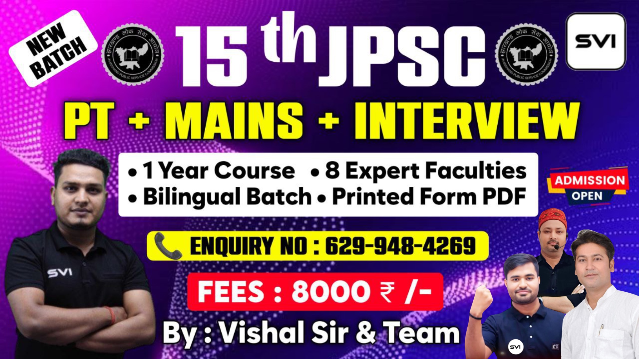 15TH JPSC 2026 -27 || PT + MAINS || FOUNDATION BATCH 