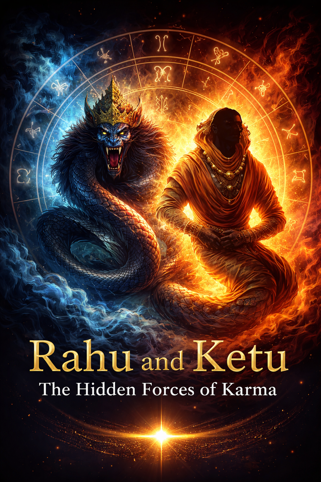 Rahu and Ketu in Vedic Astrology: Meaning, Effects, and Spiritual Lessons