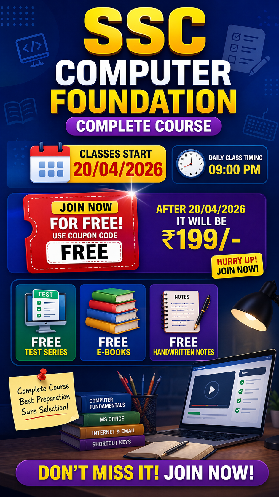 Computer Classes Start