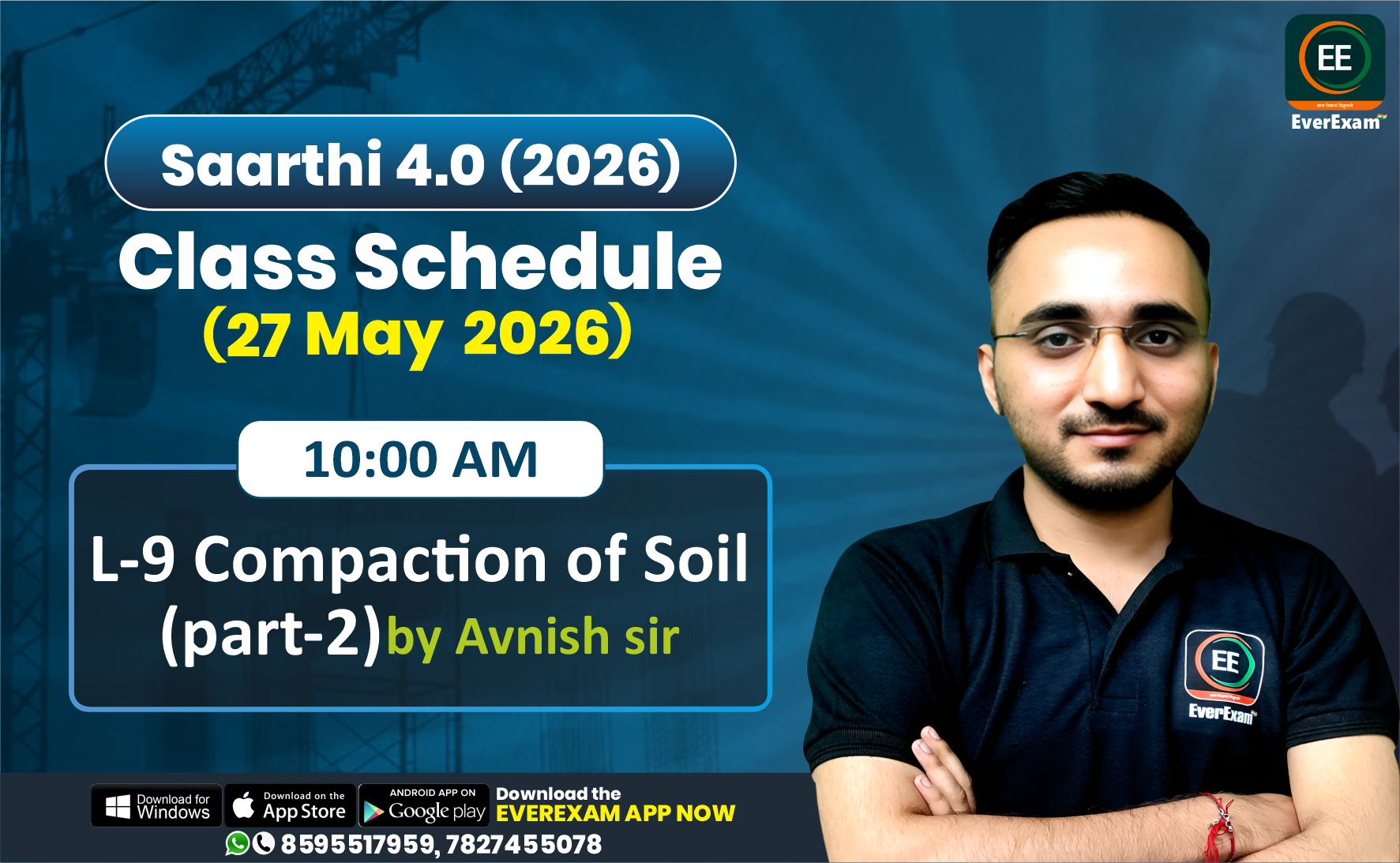 👉🏻 27 May 2026 🚨 Class Schedule Alert – SAARTHI 4.0 (Batch 2026)
