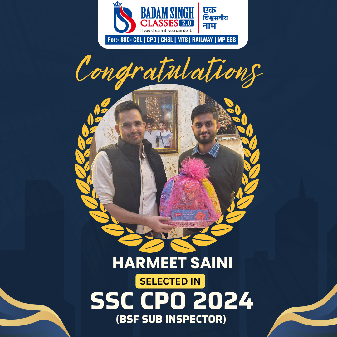 HARMEET SAINI (SSC CPO 2024)