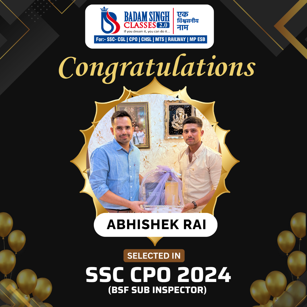 ABHISHEK RAI (SSC CPO 2024)
