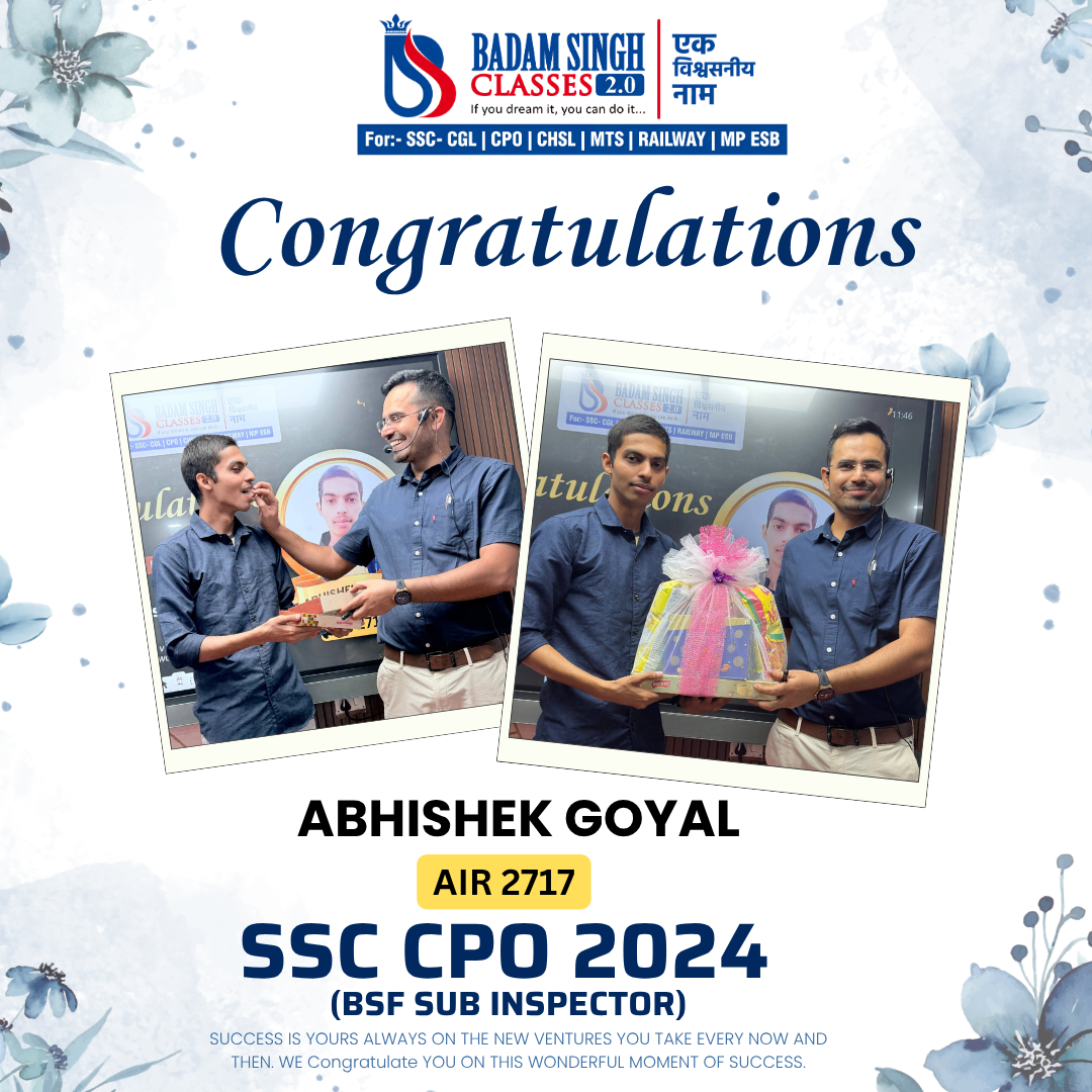  ABHISHEK GOYAL (SSC CPO 2024)