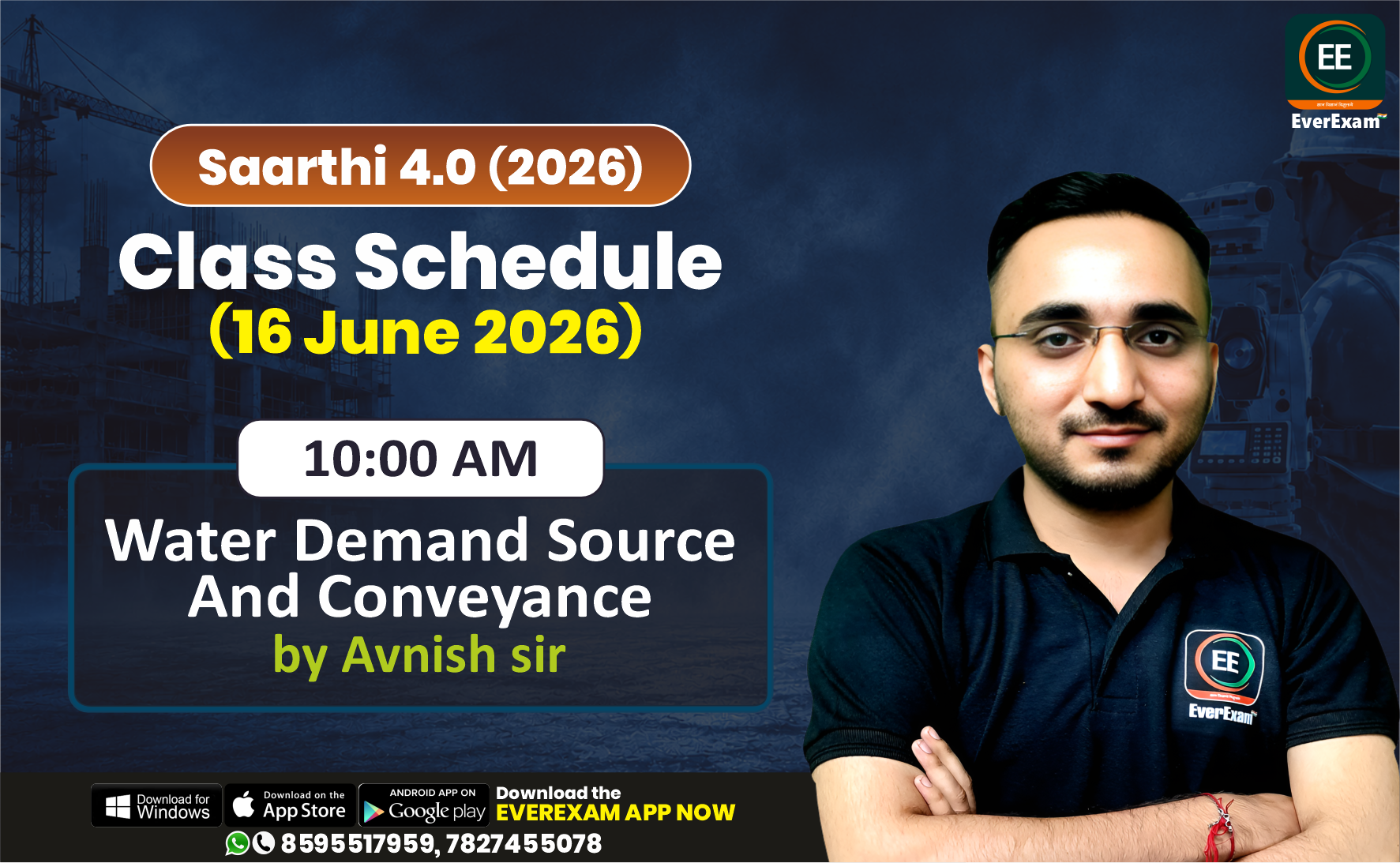 👉🏻 16 June 2026 🚨 Class Schedule Alert – SAARTHI 4.0 (Batch 2026)