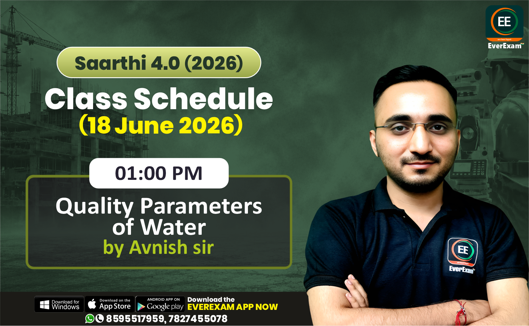 👉🏻 18 June 2026 🚨 Class Schedule Alert – SAARTHI 4.0 (Batch 2026)