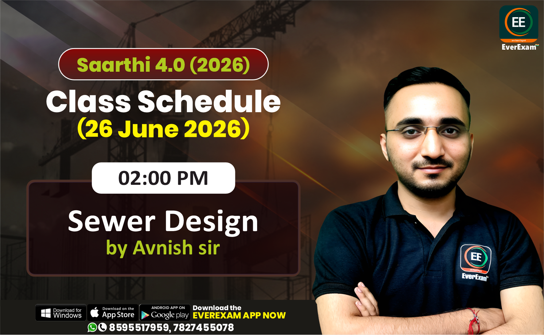 👉🏻 26 June 2026 🚨 Class Schedule Alert – SAARTHI 4.0 (Batch 2026)