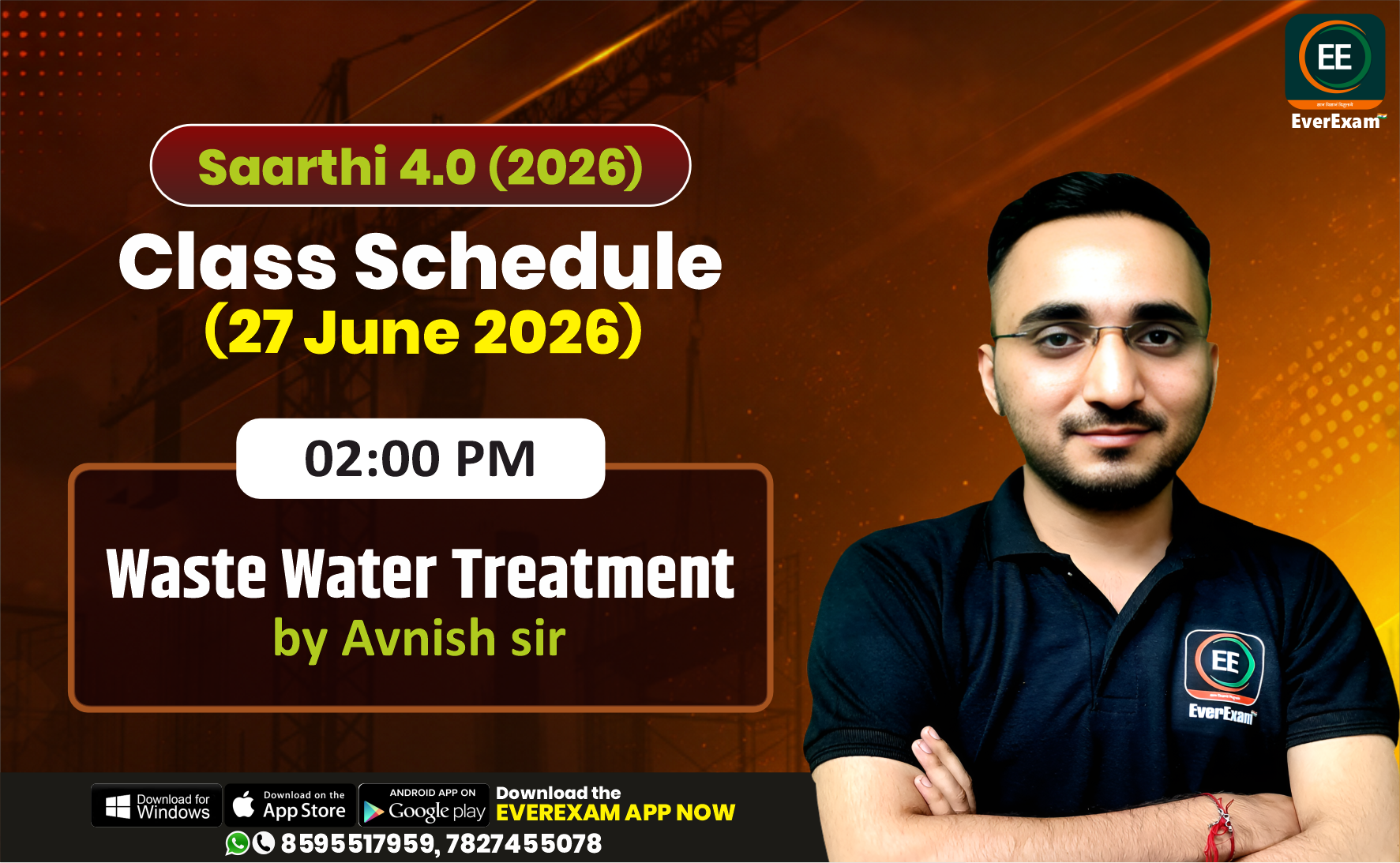 👉🏻 27 June 2026 🚨 Class Schedule Alert – SAARTHI 4.0 (Batch 2026)