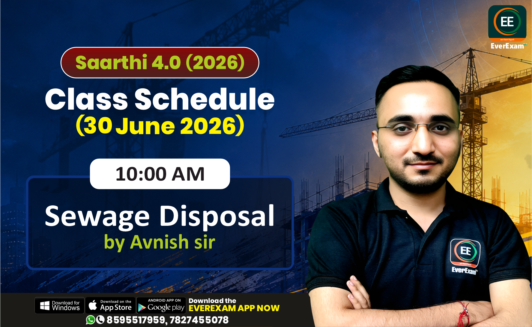 👉🏻 30 June 2026 🚨 Class Schedule Alert – SAARTHI 4.0 (Batch 2026)