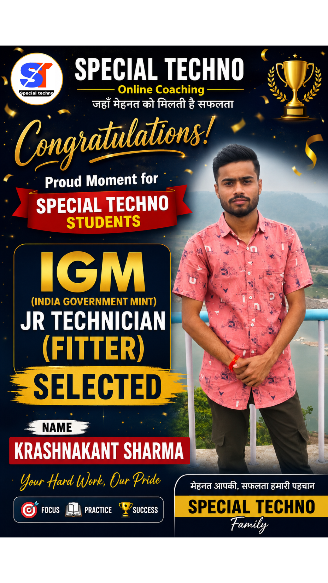 Special Techno Students Selected In IGM