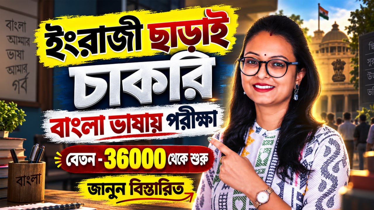 🔔 English ছাড়াই চাকরি | বেতন ₹36,000+  