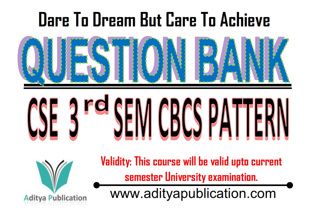 CSE 3rd Semester Question Bank QB CSE3