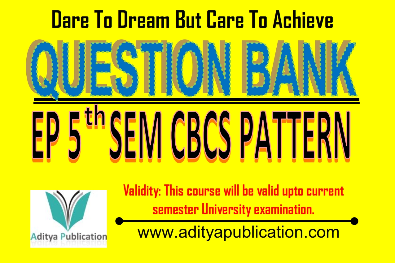 Electrical Power 5th Semester Question Bank QB EP5