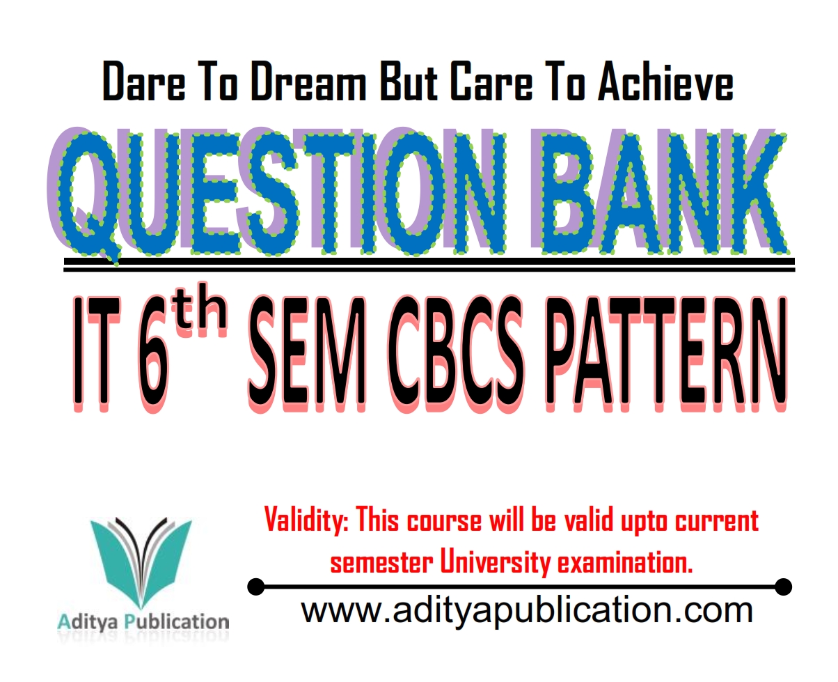 IT 6th Semester Question Bank QB IT6