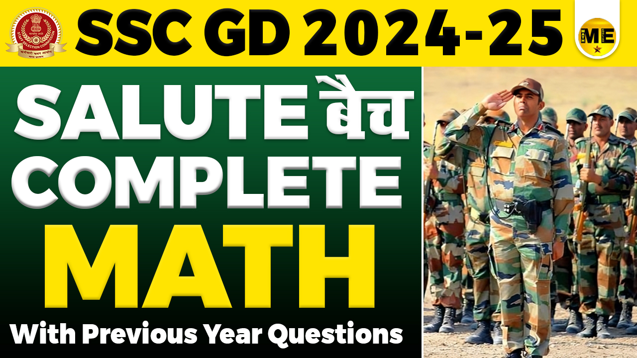 SSC GD Complete Math (2024-25)
