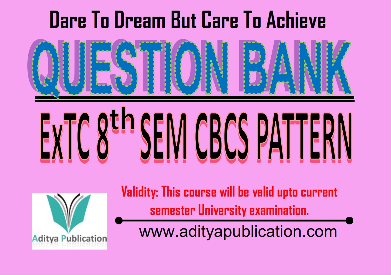 ExTC 8th Semester Question Bank QB ExTC8
