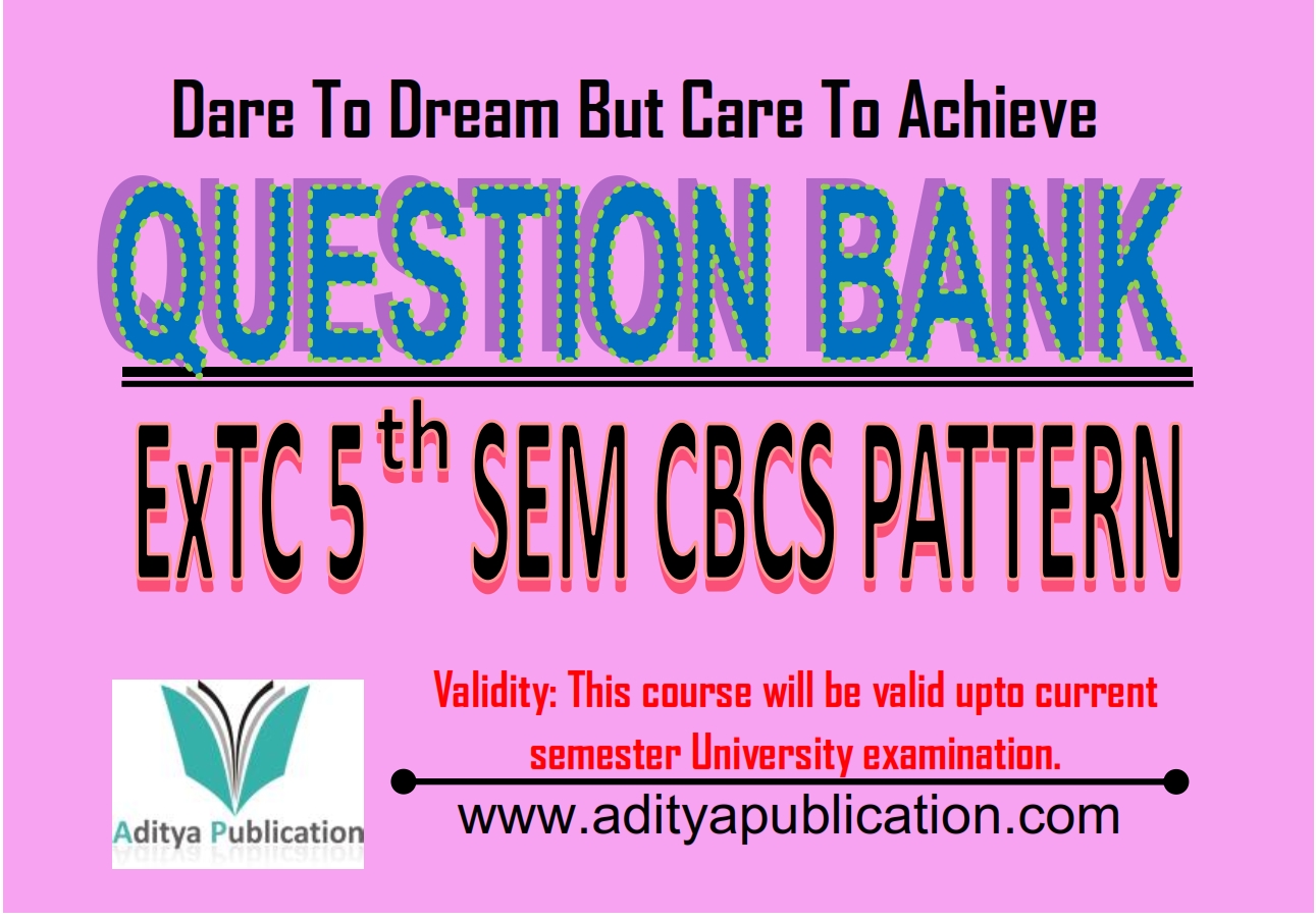 ExTC 5th Semester Question Bank QB ExTC5