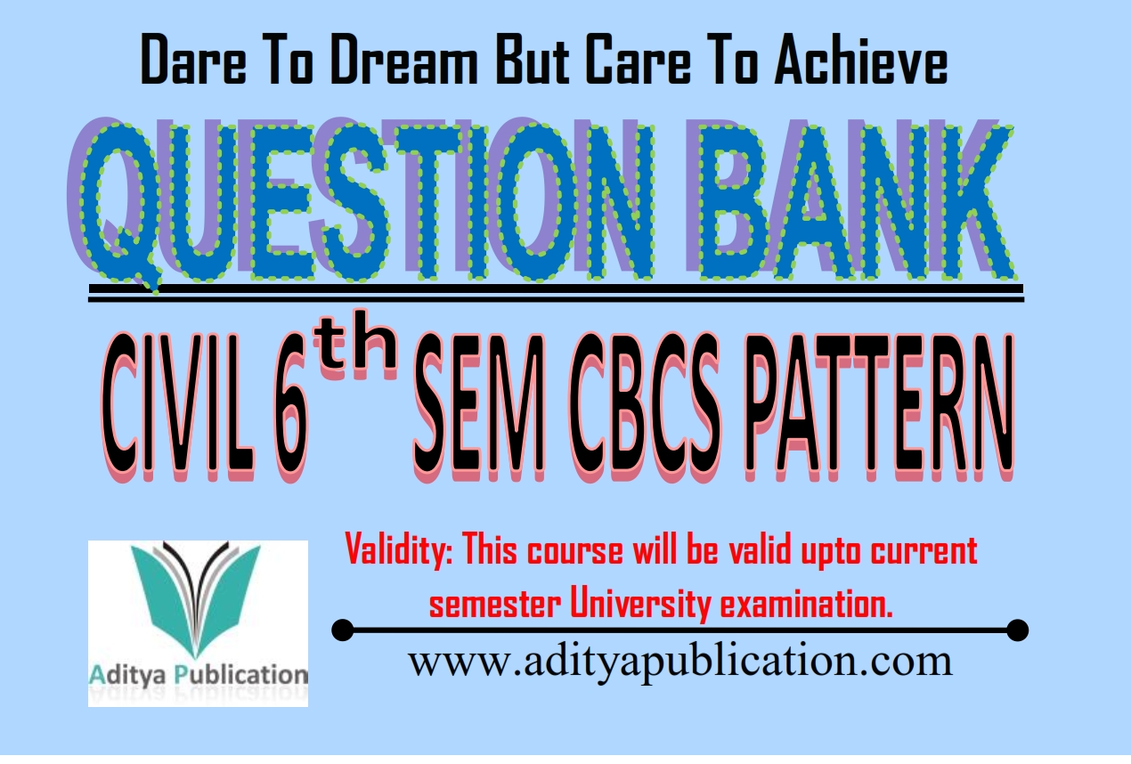 CIVIL 6th Semester Question Bank QB CIVIL6