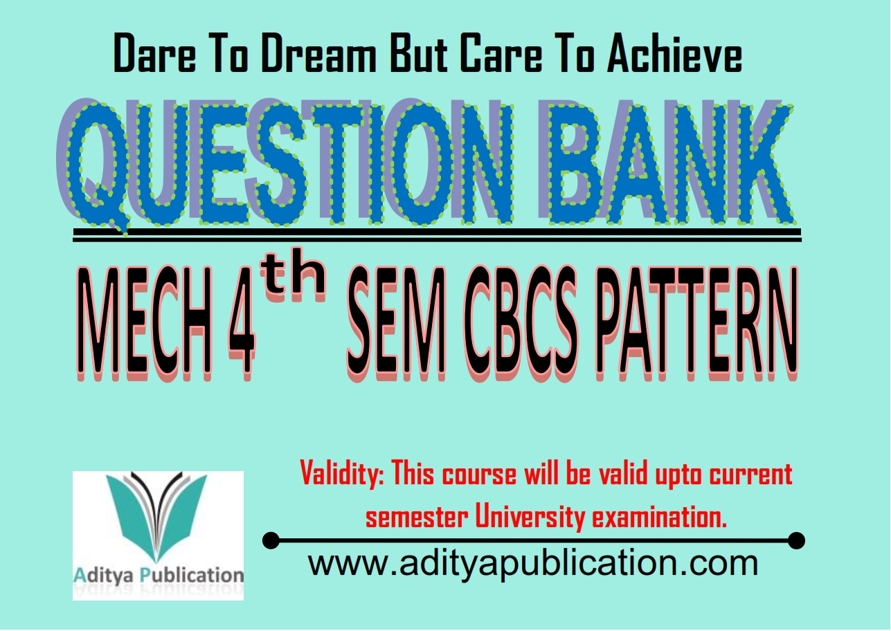 Mechanical 4th Semester Question Bank QB MECH4