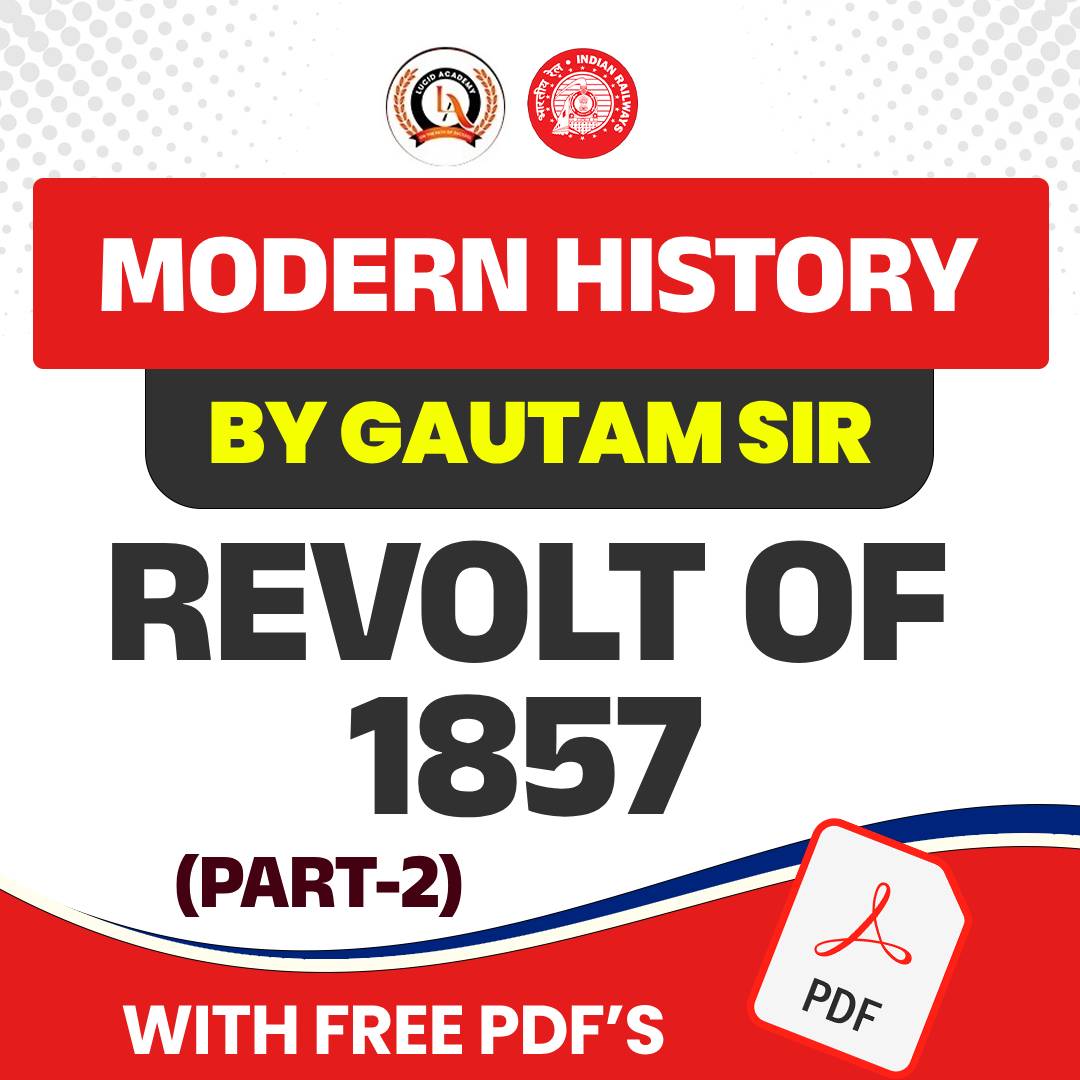 Demo Class : Modern History by Yash Gautam Sir | Revolt of 1857 (Part -2)