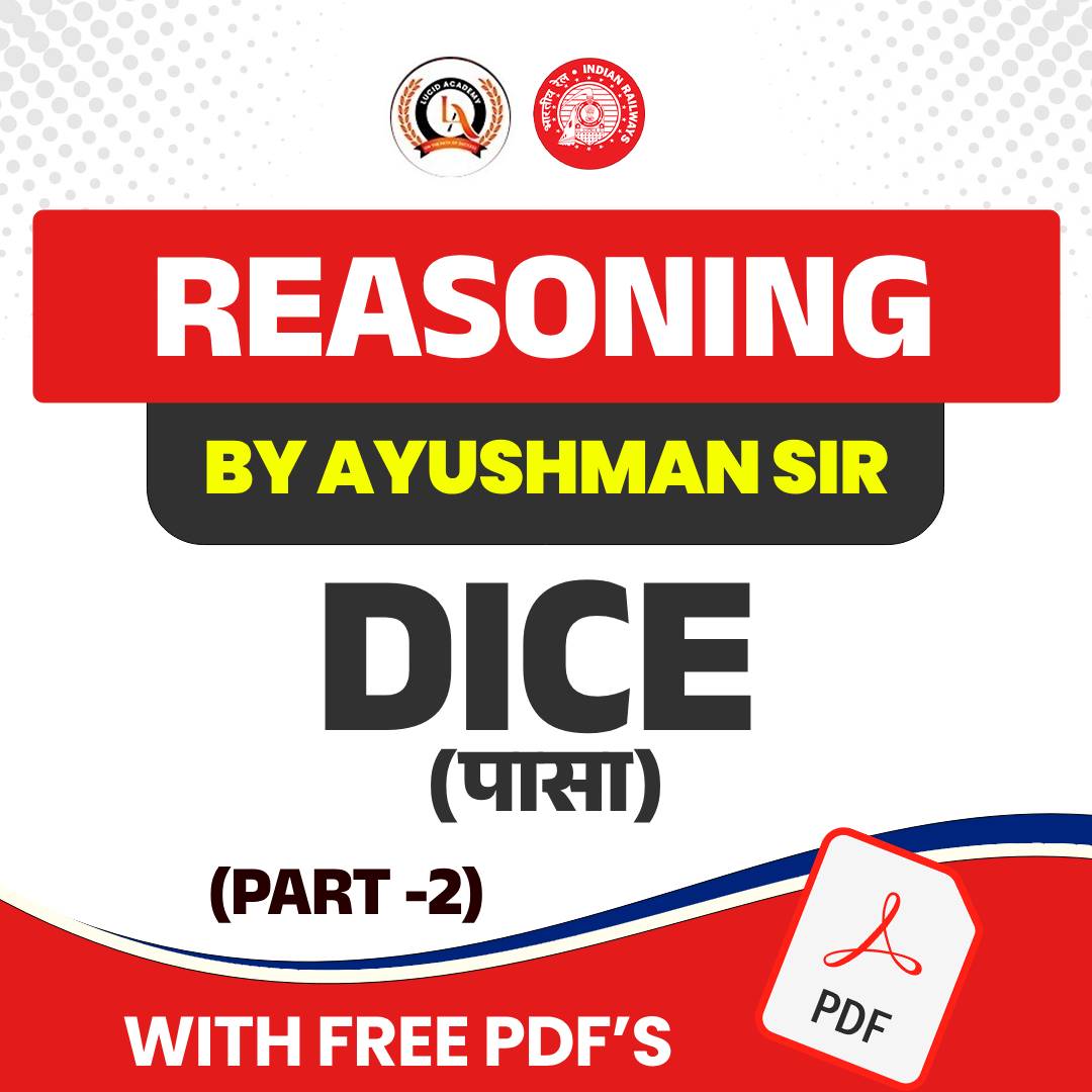 Demo Class : Reasoning by Ayushman Sir | Dice (Part-2)